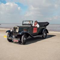 Der älteste Vertreter auf der ADAC Oldtimer-Wanderung ist der Chevrolet Independence Phaeton aus dem Jahr 1930